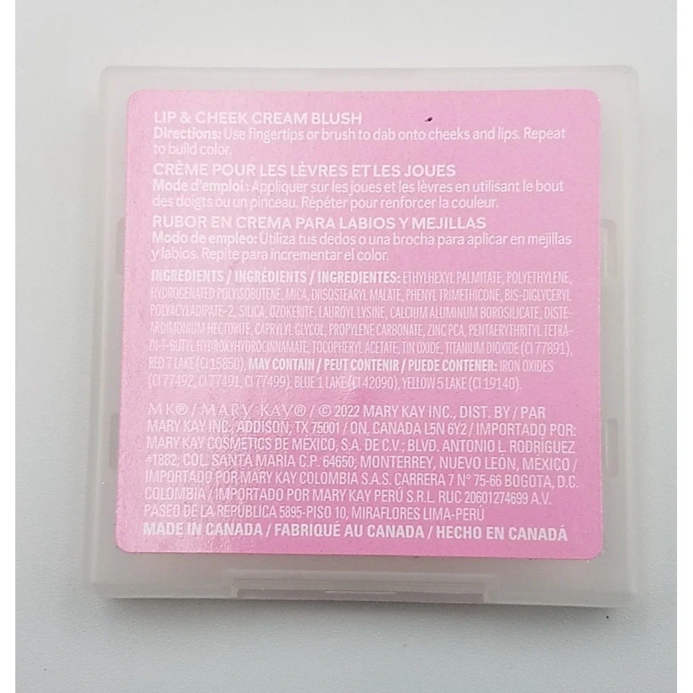 Mary Kay Lip & Cheek Cream Blush Spiced Berry‎ 203692 New in Package